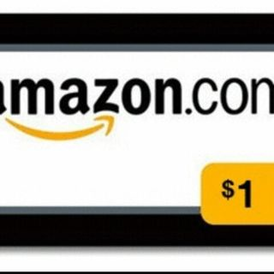 [1$] Amazon gift cards