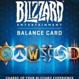 Blizzard Gift Card 10$ USD (Stockable)