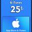 Apple iTunes 25 TL Gift Card