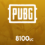 Pubg Mobile 8100 UC Global Pin Code