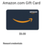Carte cadeau Amazon US 5 USD