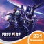 FREE FIRE 210+21 top up by ID