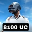 PUBG 8100 UC ID Topup