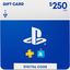 Playstation Store USA $250