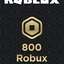 Roblox 800 Robux Gift Card (Global)