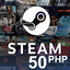 Steam wallet 50₱ PHP Gift Card (philippines)