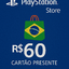 Playstation R$60 - 60 BRL PSN CARD (BRAZİL)