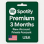 Spotify Premium 3 Months Individual Private