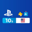 PlayStation Network Gift Card 10 USD  PSN USA