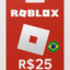 Roblox Gift Card Brazil 25 BRL | R$25 Brazil