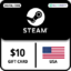 Steam wallet 10 USD | USA (stockable)