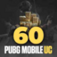 Pubg Mobile 60 UC Global Pin Code