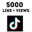 5000 Tiktok Like + Views Fast Complete