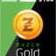 Razer Gold Global (100$) Pin + Serial