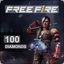Free Fire 100+10 Diamond stockable- Global