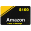 $100.00 AMAZON USA, AUTO DELIVERY CARD + RECE