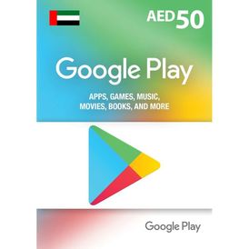 Google play 50AED
