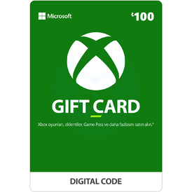 Xbox Live Gift Card 100 TL (Türkiye)