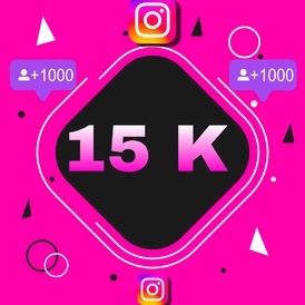 15 K Instagram Followers