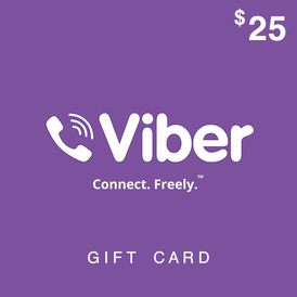 Viber Gift Card - $25 USD