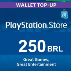 Playstation Network PSN 250 BRL (Brasil)
