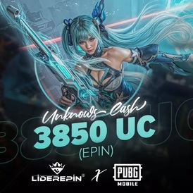 PUBG MOBİLE 3850 UC EPİN STOCKABLE