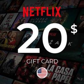 Netflix USA | 20 USD