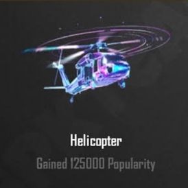 PUBG Helicopter 125K Popularity
