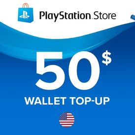 PlayStation PSN 50 USD Gift Card (USA)