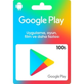 Google Play Gift Card 100 TRY (Turkey) TL
