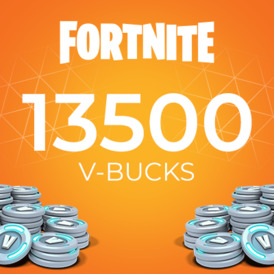 Top up Fortnite 13500 V-Bucks Account GLOBAL