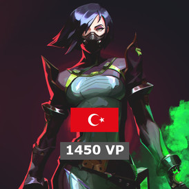 Valorant 1450 VP Turkey