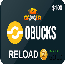 Obucks $100 Reload Razer Gold Global