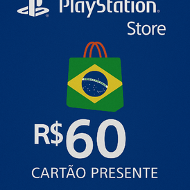 Playstation R$60 - 60 BRL PSN CARD (BRAZİL)