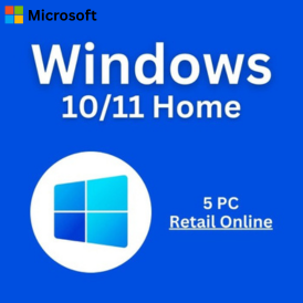 Windows 10 /11 Home 5PC [Retail Online]