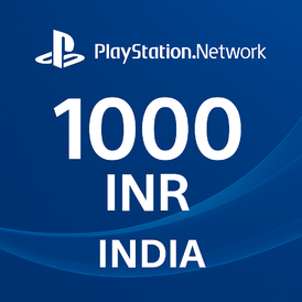 Playstation Network PSN 1000 INR (INDIA)
