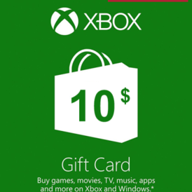 Xbox Live 10 USD Gift Card ( USA )
