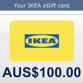 Ikea gift card from Australia