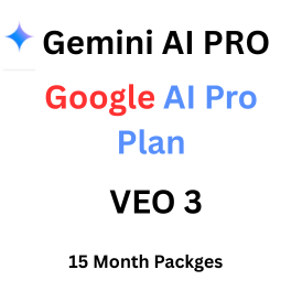 Google AI Pro + Gemini Pro Veo 3 for 15 Month