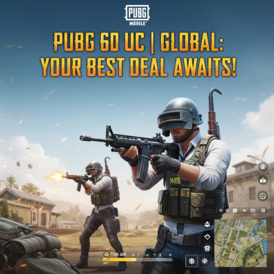 PUBG 60 UC | Global: Your Best Deal Awaits!