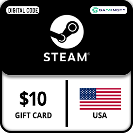 Steam wallet 10 USD | USA (stockable)