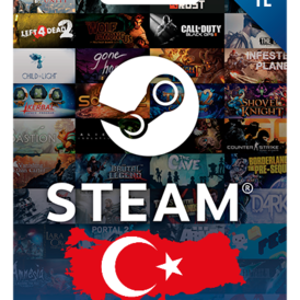 Steam Wallet Gift Card 20 TRY (TURKEY)