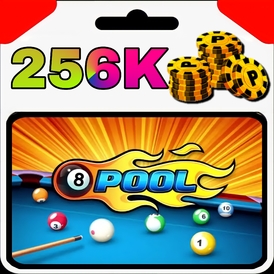 8 Ball Pool 256K Coins (LOGIN INFO REQUIRE)
