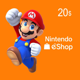 Nintendo eshOp 20$ USD