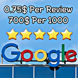 Google Review 5 Stars [ 0.75$ per Review