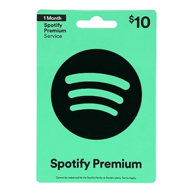 Spotify Gift Card 10$