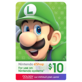 Nintendo eShop Gift Card | 10$ | Stockable