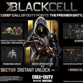 Cod black cell warzone key XBOX  argentina