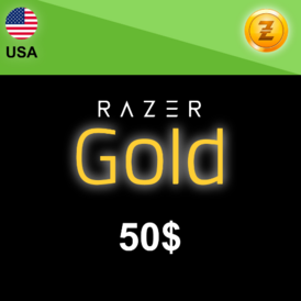 Razer Gold USA 50 USD