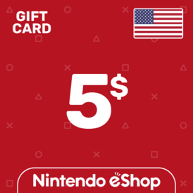 Nintendo eShop 5 USD (USA) Stockable